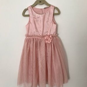 Girls Pink Party Dress